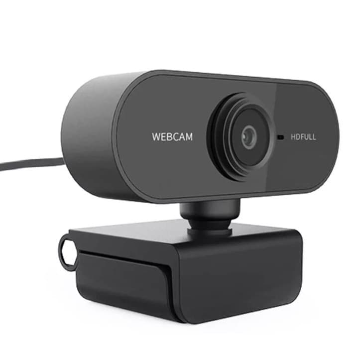 Webcam Full HD 1080x1920p 2MP USB Plug Play Microfone Embutido Câmera Computador
