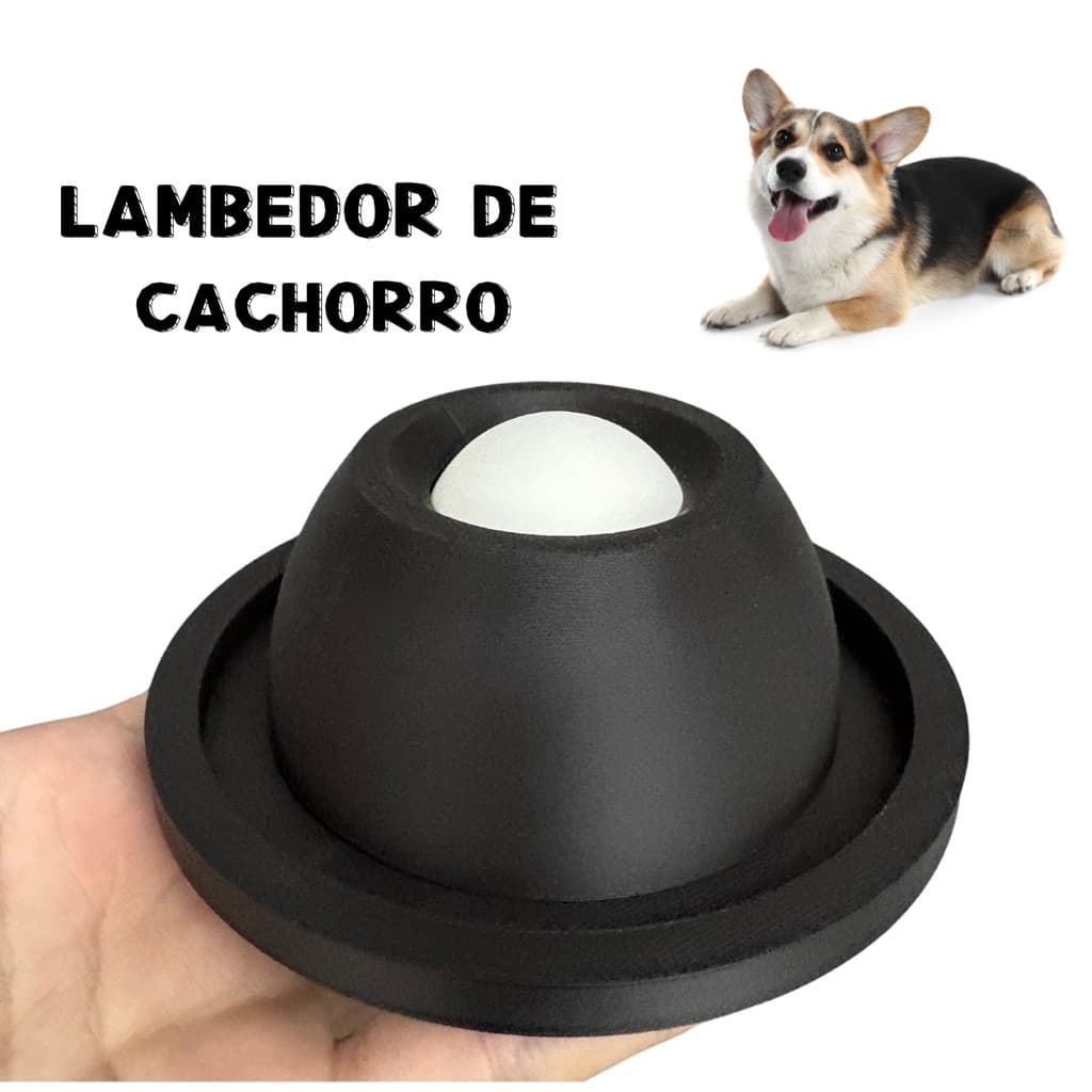 Lambedor Canino Comedouro de Lamber Iogurte Brinquedo Interativo Alimentador Lento Pet  Bola Giratória Anti Ansiedade
