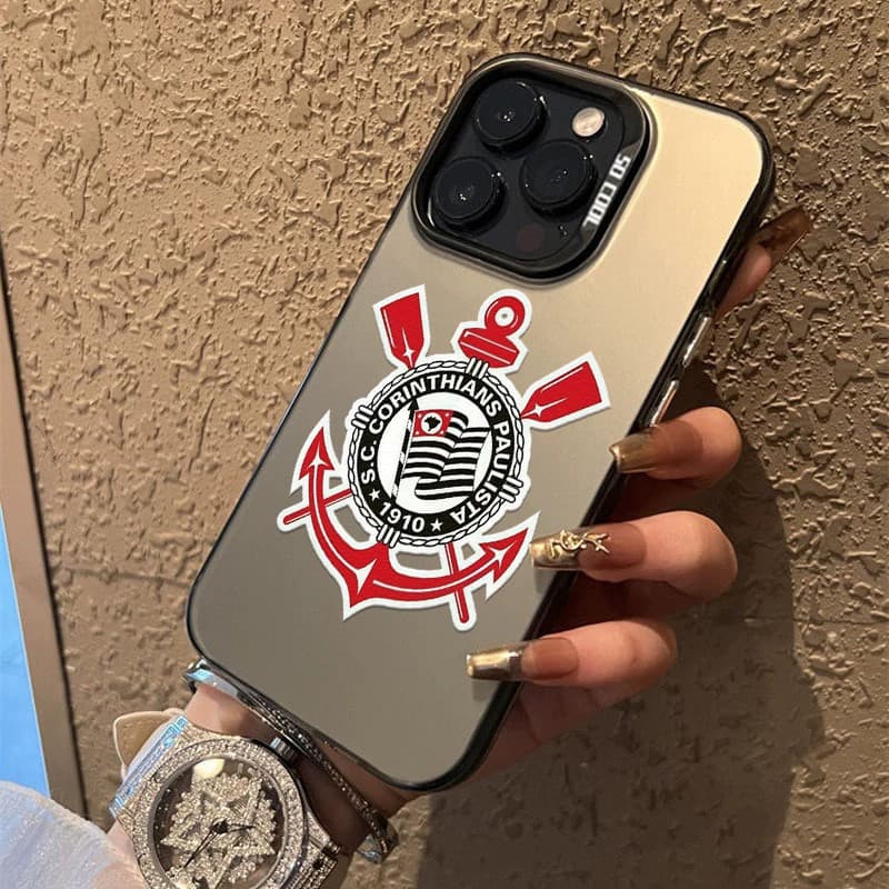 Timão Corinthians TPU anti-impacto Capinha Capa Para Redmi poco x5 x7 x6 F6 pro 12 13 14 note 14 13 12 pro 4G/5G