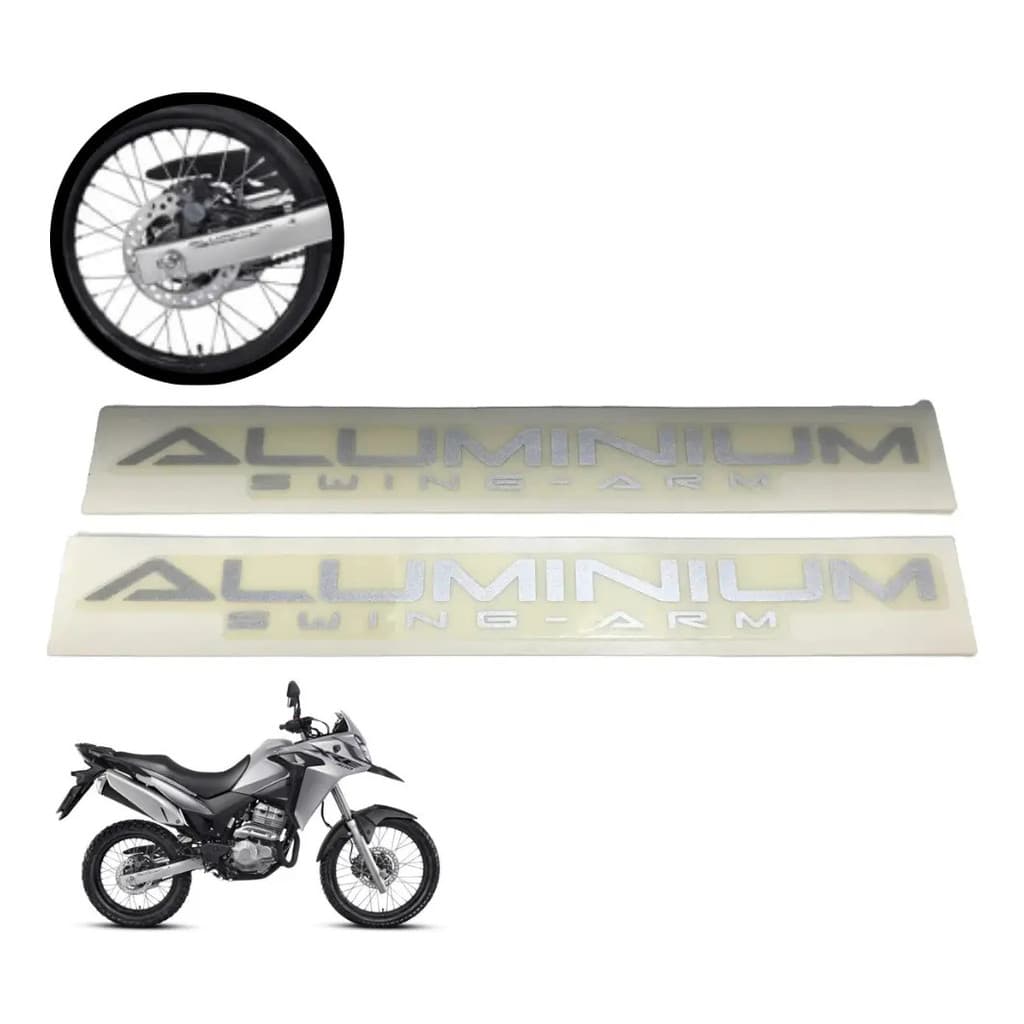Adesivo Aluminium Balança Honda Orig Xr 250 Cbx 250 Xre 300
