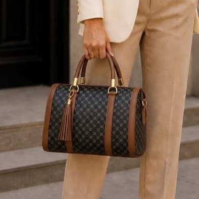 Bolsa Feminina Baú Lançamento Elegante e Chic Espaçosa