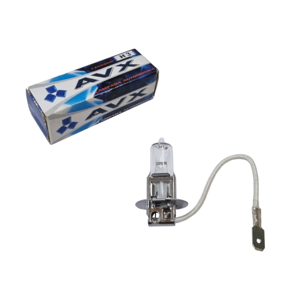 Lâmpada H3 Farol Milha 12v 55w Automotiva AVX