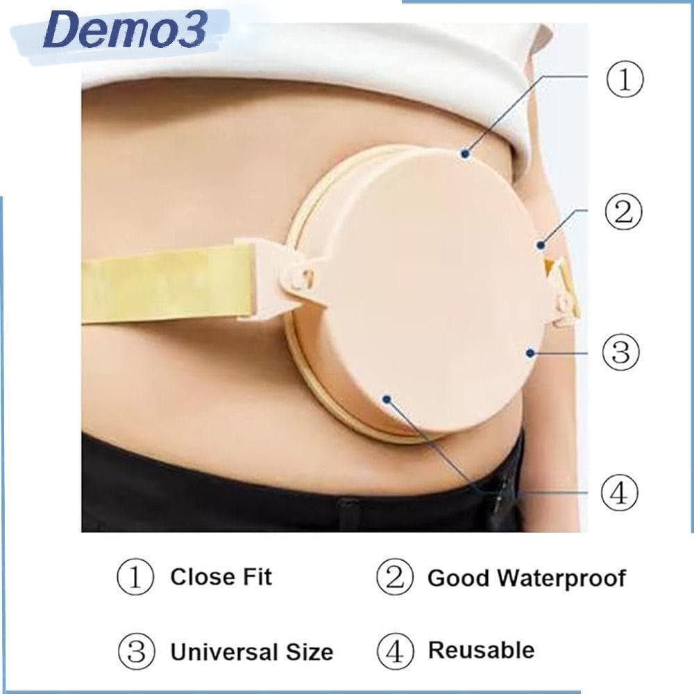 Capa De Banho De Ostomia , Capas De Bolsa À Prova D'água Fáceis De Limpar , Lavável Para Colostomia