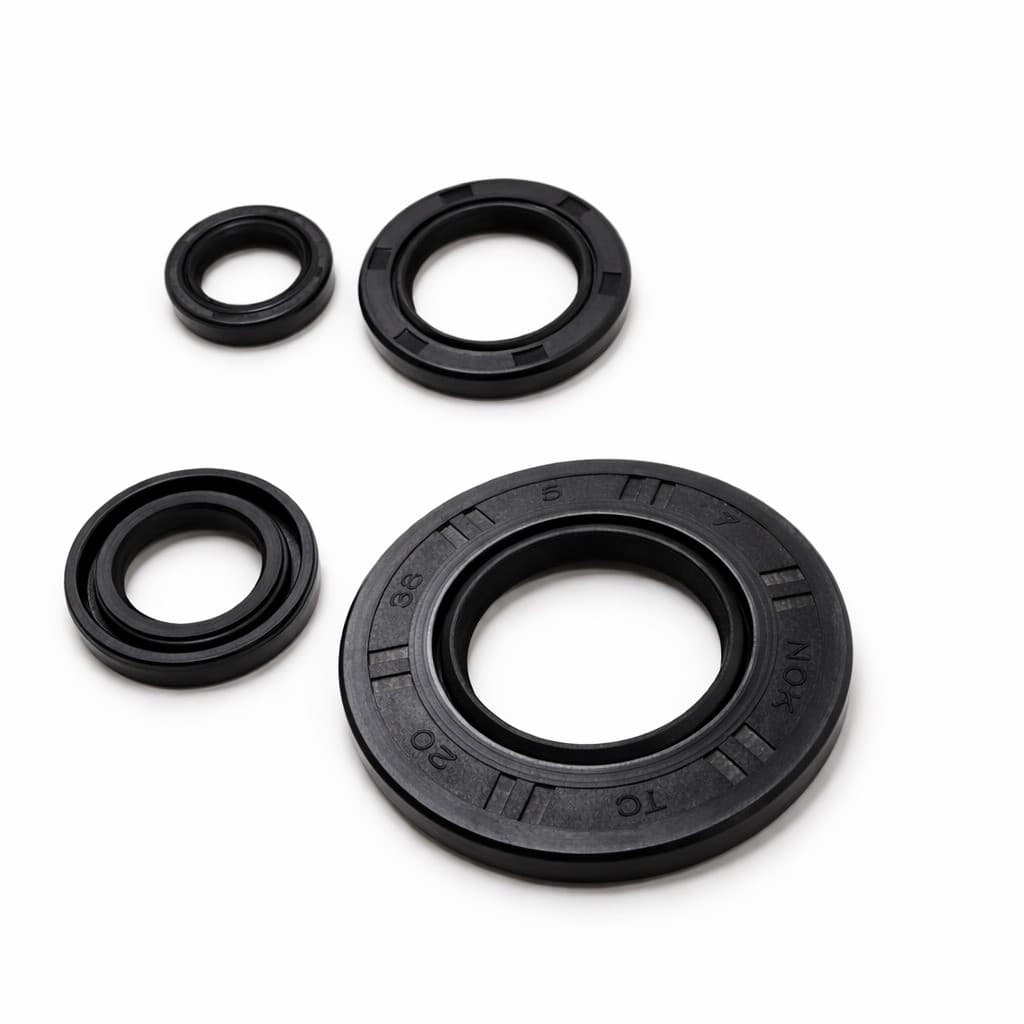 Kit 4 Retentores YBR 125 02/08 Factor 09/16 Completo