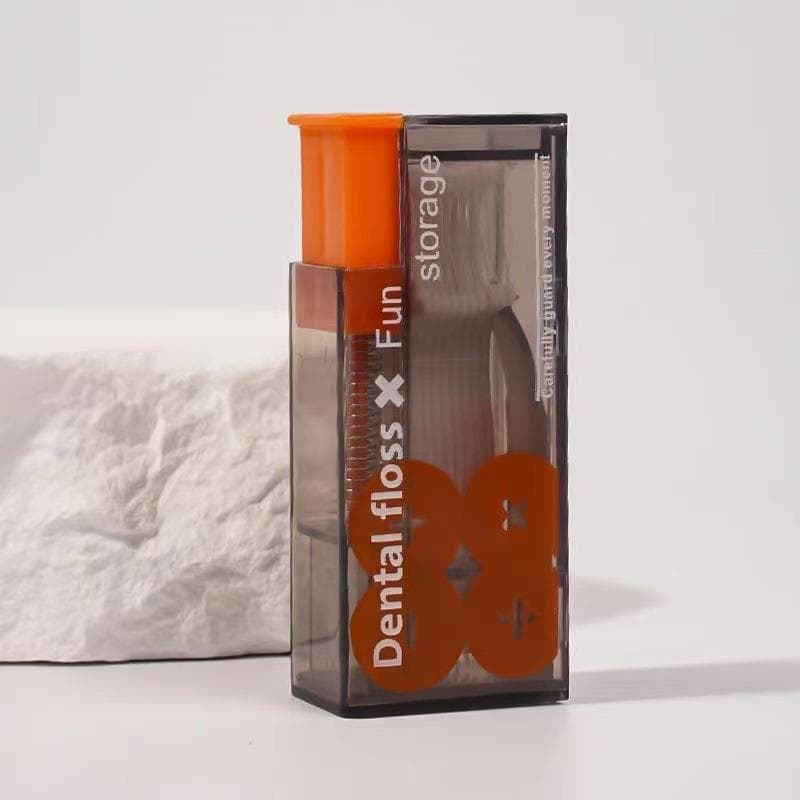 Mini caixa de fio dental portátil automático Pop-up caixa de palito descartável caixa portátil palito dental