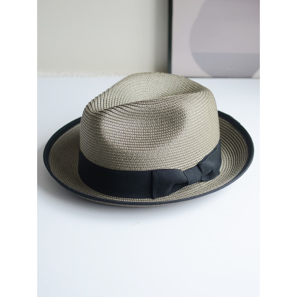 Chapéu de palha panamá masculino feminino praia chapéu superior pequena borda Jazz chapéu de palha estilo britânico prot