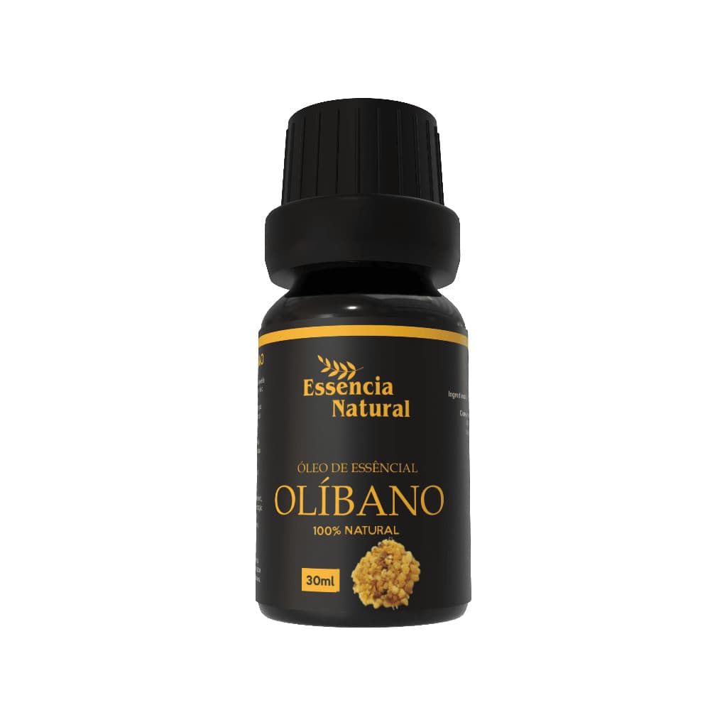 Óleo Vegetal de Olíbano 30 ml Puro e Natural - Kits com 1, 2 e 3 Unidades ESSENCIA NATURAL