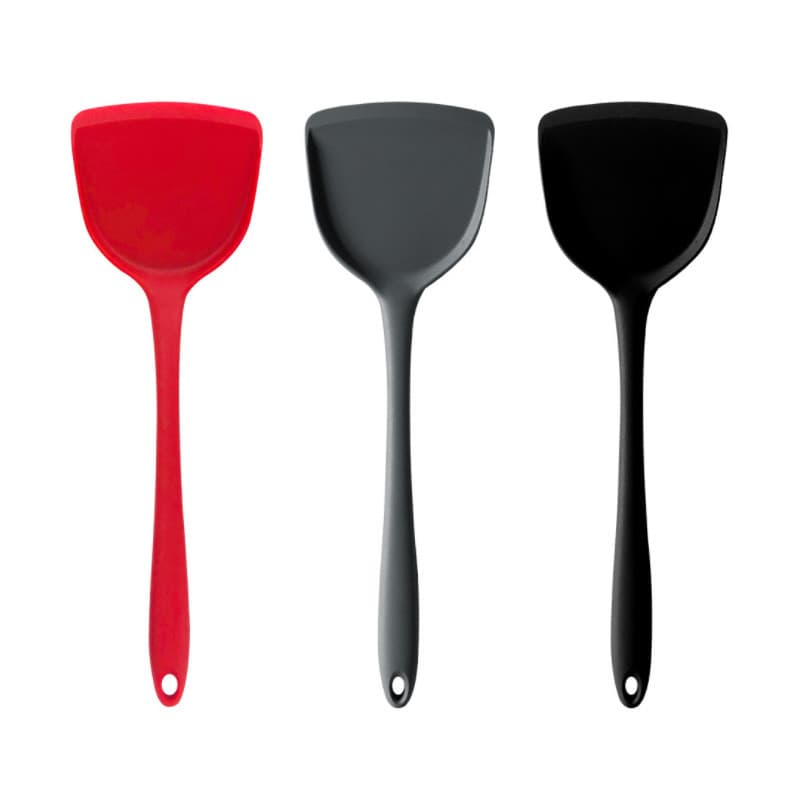 Espátula de silicone Panela antiaderente Espátula especial Conjunto de espátula de silicone resistente a altas temperatu
