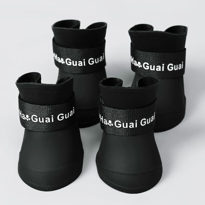 Verão à prova dwaterproof água filhote de cachorro botas de chuva sapatos para cães Pet Corgi Teddy Bichon buldogue fran