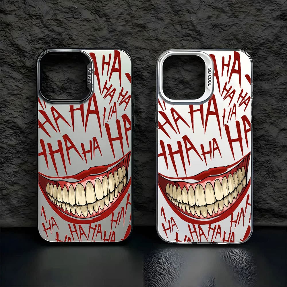 Eerie Smile Capinha Para IPhone 13 12 11 Normal X XR XS 8 7 15 14 16 17 PRO MAX PLUS Capa De Telefone