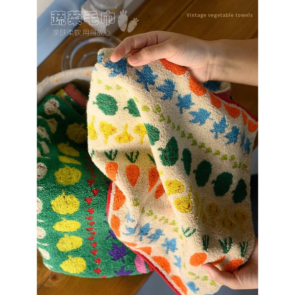 Asight Retro toalha vegetal puro algodão rosto lavagem banho de algodão doméstico absorver água sem fiapos feminino maci