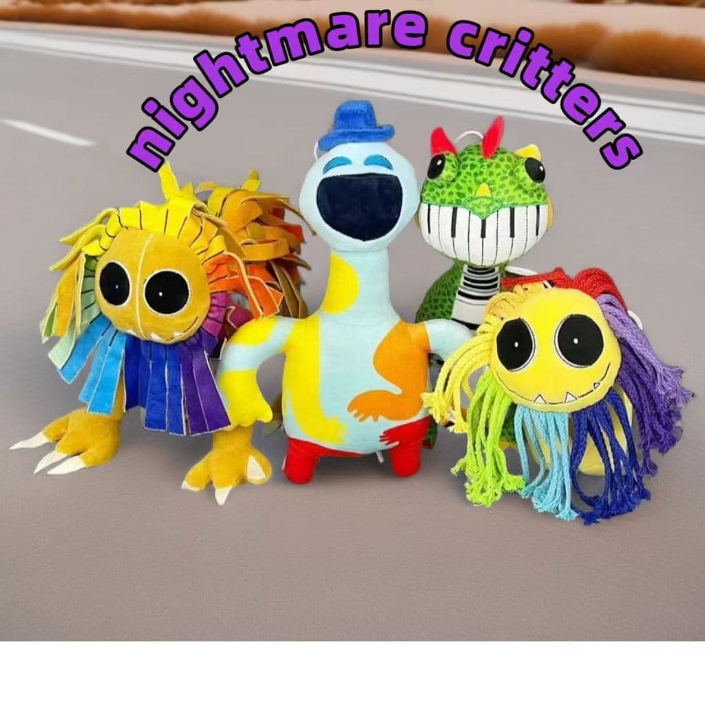 Pesadelo Critters Poppy Playtime Capítulo 4 Doey Pianosaurus Brinquedos De Pelúcia