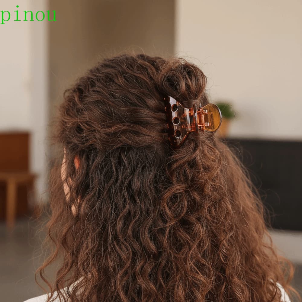 PINOU 3 Pçs/set Grampo De Cabelo Para Levantamento De Raiz , Design Antiderrapante Material Acrílico Sem Rugas Levantado