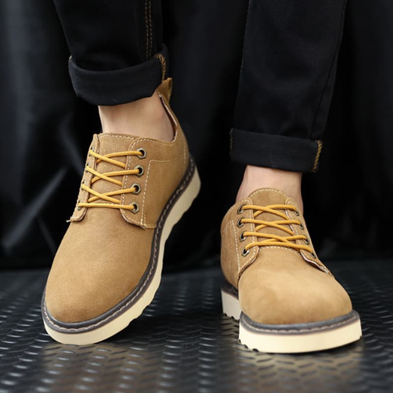Retro sapatos casuais na moda tênis de cano baixo britânico Martin sapatos à prova dwaterproof água sapatos de registro