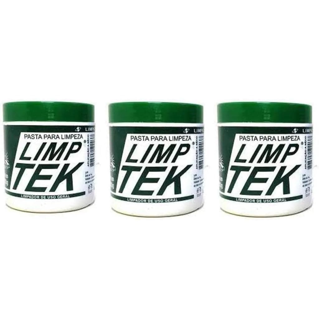 3 Pasta De Limpeza Limp Tek Lavagem 500gr