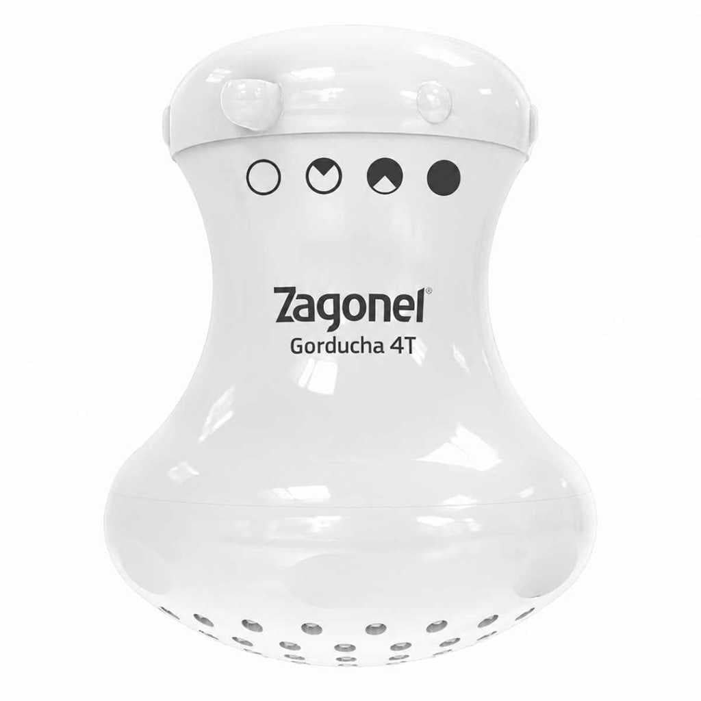 Ducha Zagonel Gorducha 4 Temperaturas | Chuveiro Elétrico 110V/220V Conforto e Praticidade
