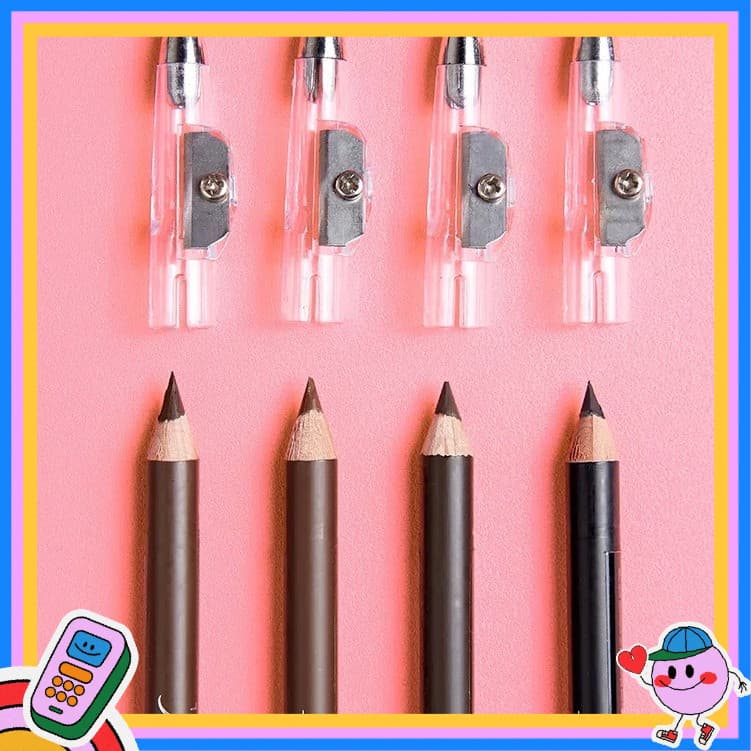 Lápis para Sobrancelhas Madeira Apontador Go Brow RK Ruby Kisses