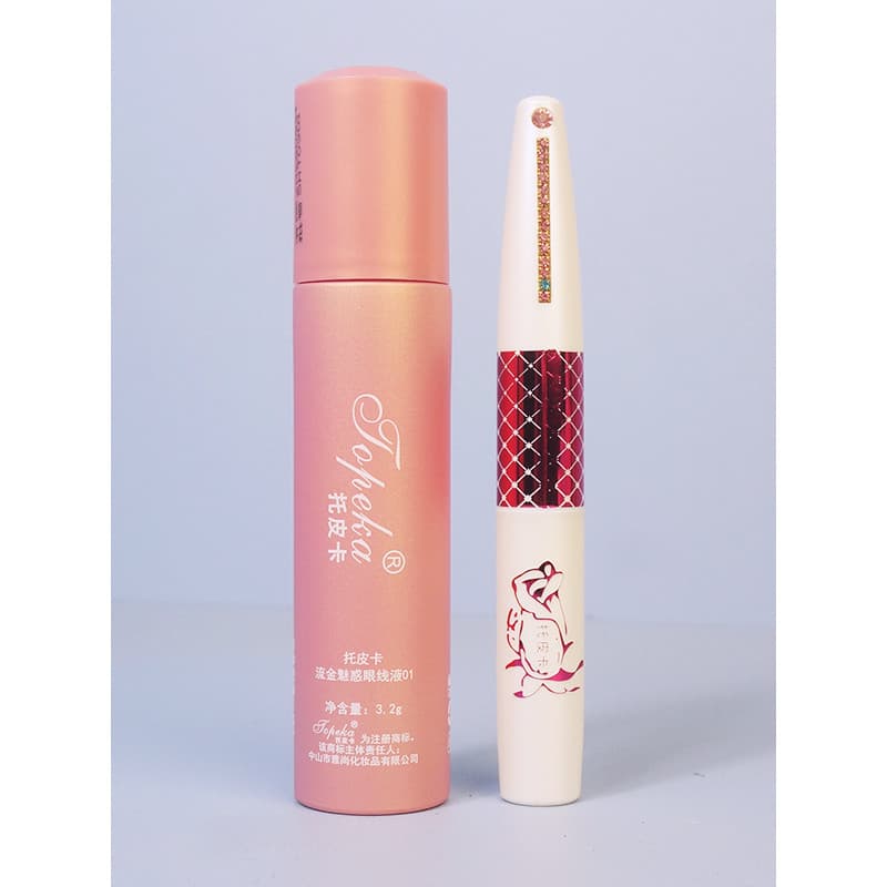 Frete grátis produto genuíno Drag-in Pika delineador líquido confuso ponta dura/ponta macia TE4 não é fácil de borrar de