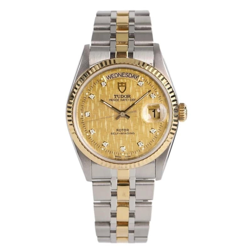 Tudor Tudor Príncipe e Princesa Série Original Diamante Relógio Mecânico Automático Masculino Suíço 76321-62483