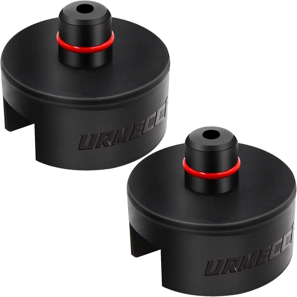 Car Jack Stand Adapters for Tesla 3 model3 Model Y modely S and X, Axle Jack Stand Adapter Pucks, Rubb