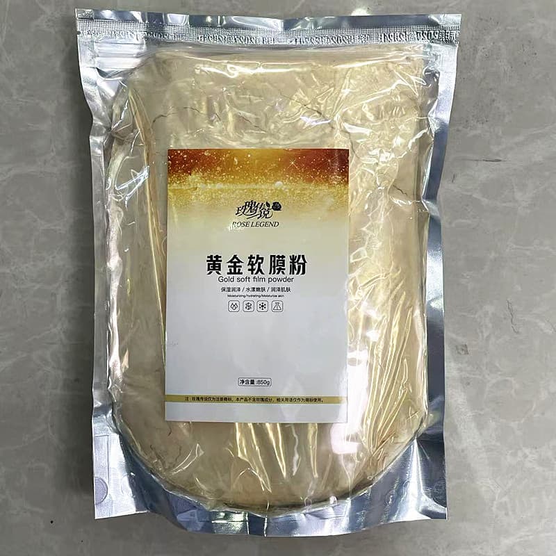 Rose Legend Gold Máscara Macia em Pó 850g Embelezar a Pele Hidratante Máscara Hidratante em Pó Frete Grátis