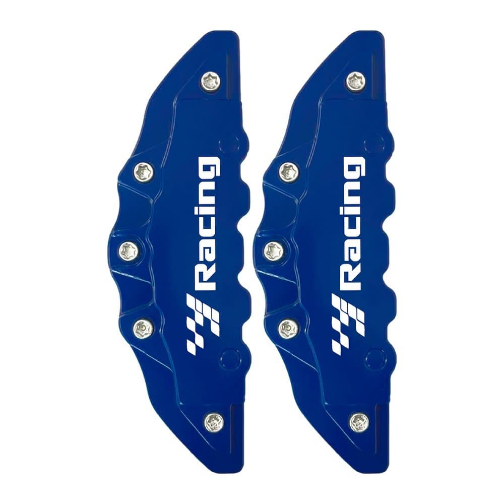 Par Capa Pinça Freio Azul - Racing Azul Speed Tuning Aro 15+