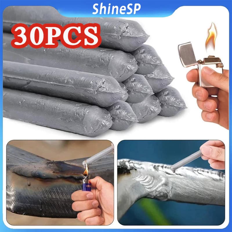 Kit 30 Haste De Solda Baixa Temperatura Solda Cobre, Ferro,alumínio, Reparo, Kit De Agente Fusível, Solda，haste De Solda