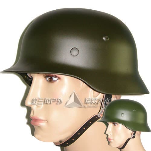 Clássico alemão M35 capacete de aço ao ar livre militar Mini Harley equitação Retro oito-hundred-hundred-