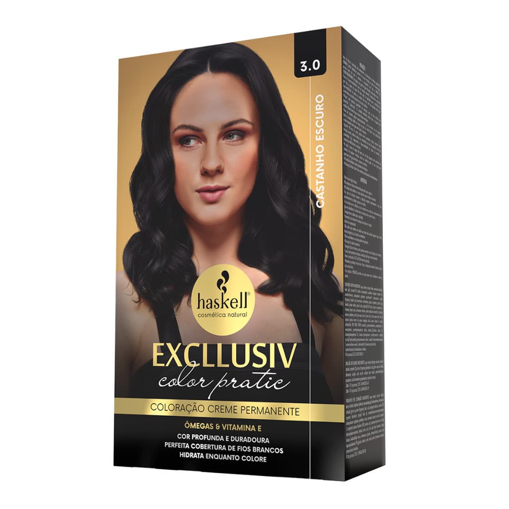 Haskell Kit Color Pratic - 3.0 Castanho Escuro