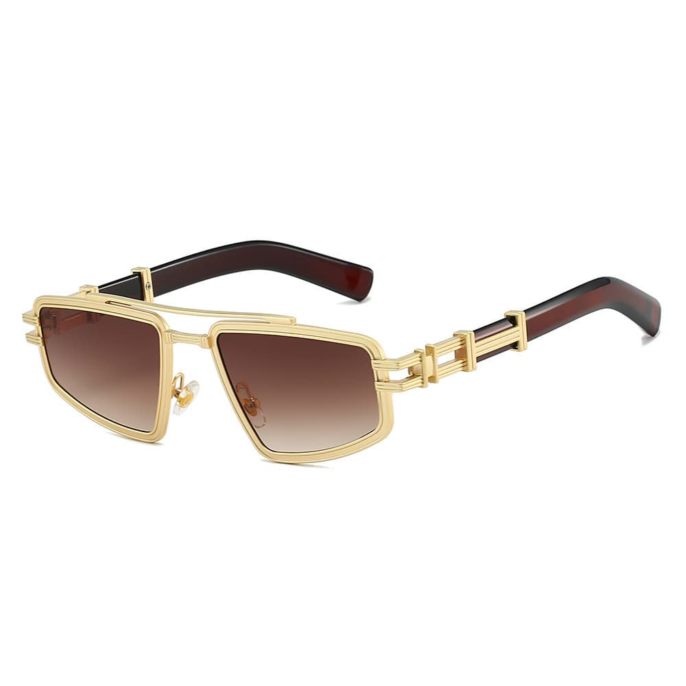 Novos Óculos de Sol Clássicos Retrô da Moda UV400 Estilo Punk Óculos de Sol Masculinos Tendência de Personalidade Óculos
