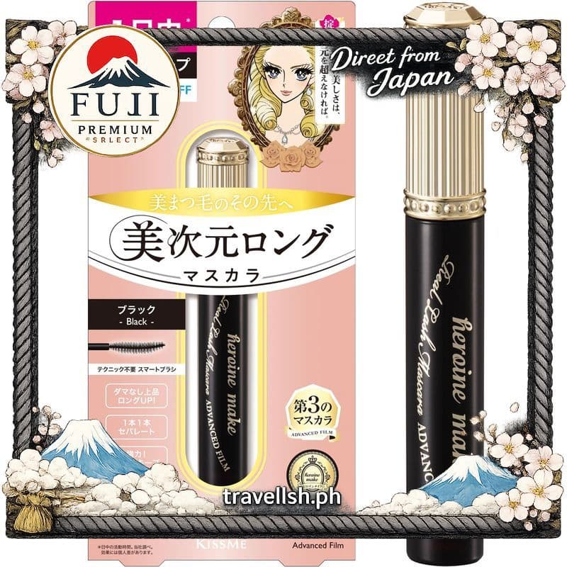 [Heroine Make] Máscara para Cílios Real Lash SP Premium 【Direto do Japão】