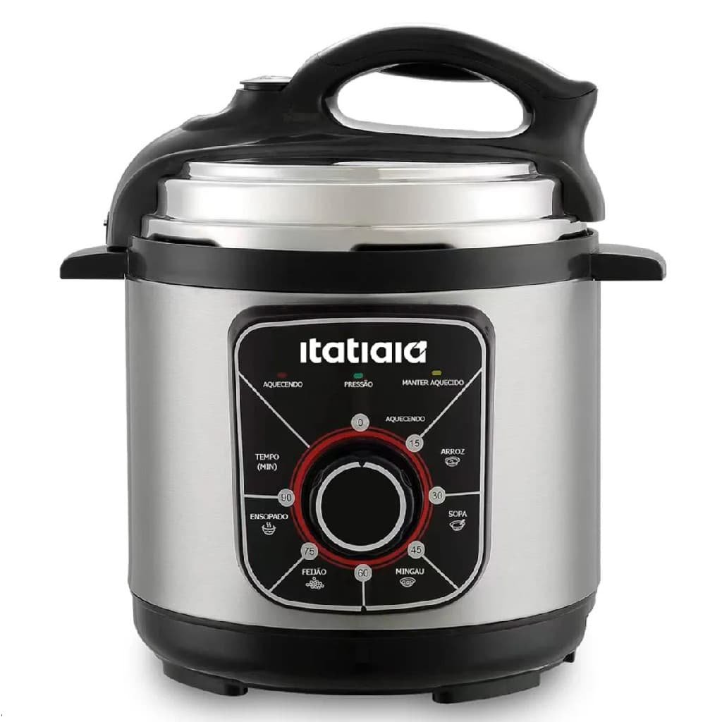 Panela de Pressão Elétrica Essencial Itatiaia 3L Inox