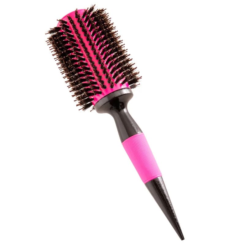 Escova Termica Para Cabelos Rosa Cerdas de Javali 44mm YTREND