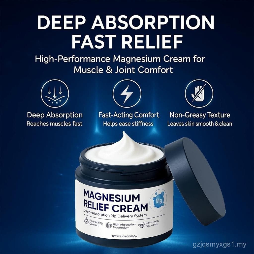 Creme para Alívio da Dor Nervosa e Articular – Fórmula de Absorção Profunda para Conforto Muscular e Articular