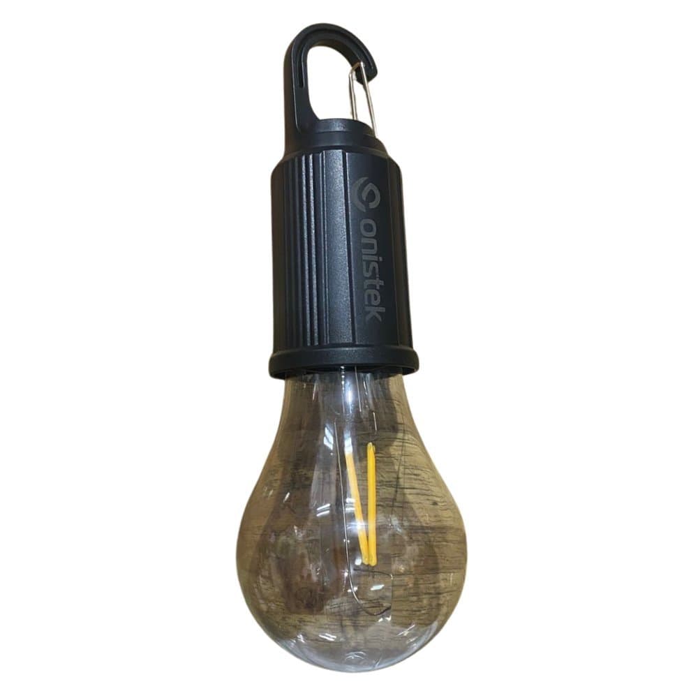 Lâmpada Recarregável Para Barraca De Acampamento E Pesca Luz Portátil Usb de Pendurar Preto - Único