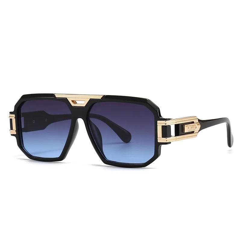 Óculos de Sol Masculinos Design Vintage, Óculos Grandes, Proteção UV400, Óculos para Dirigir