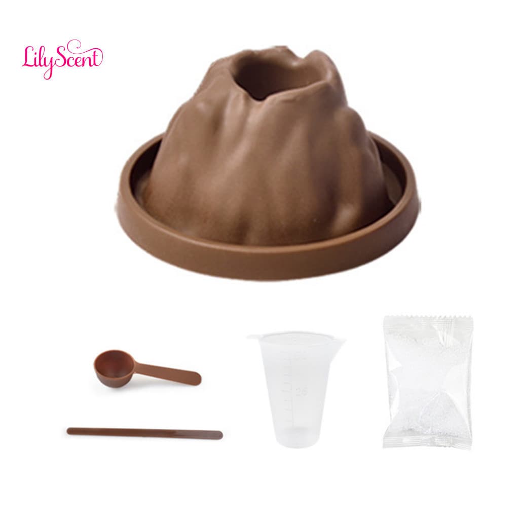 Chemistry and Geology Learning Set for Kids Volcano Science Kit for – Fun Diy Experiment Educational Earth Toy to Boos