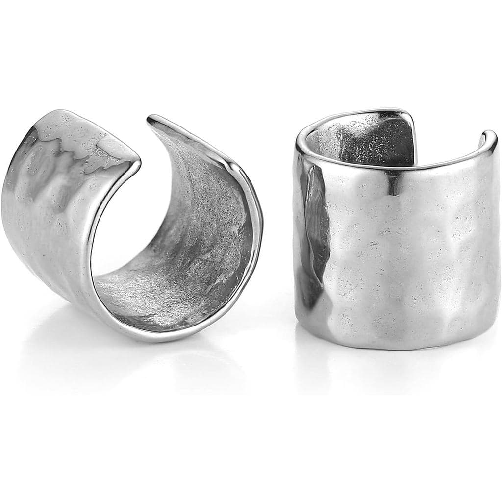 Brincos de Pressão HZMAN para Homens e Mulheres, Estilo Retrô, Aço Inoxidável, Leves, Sem Perfuração, Clipe para Cartila