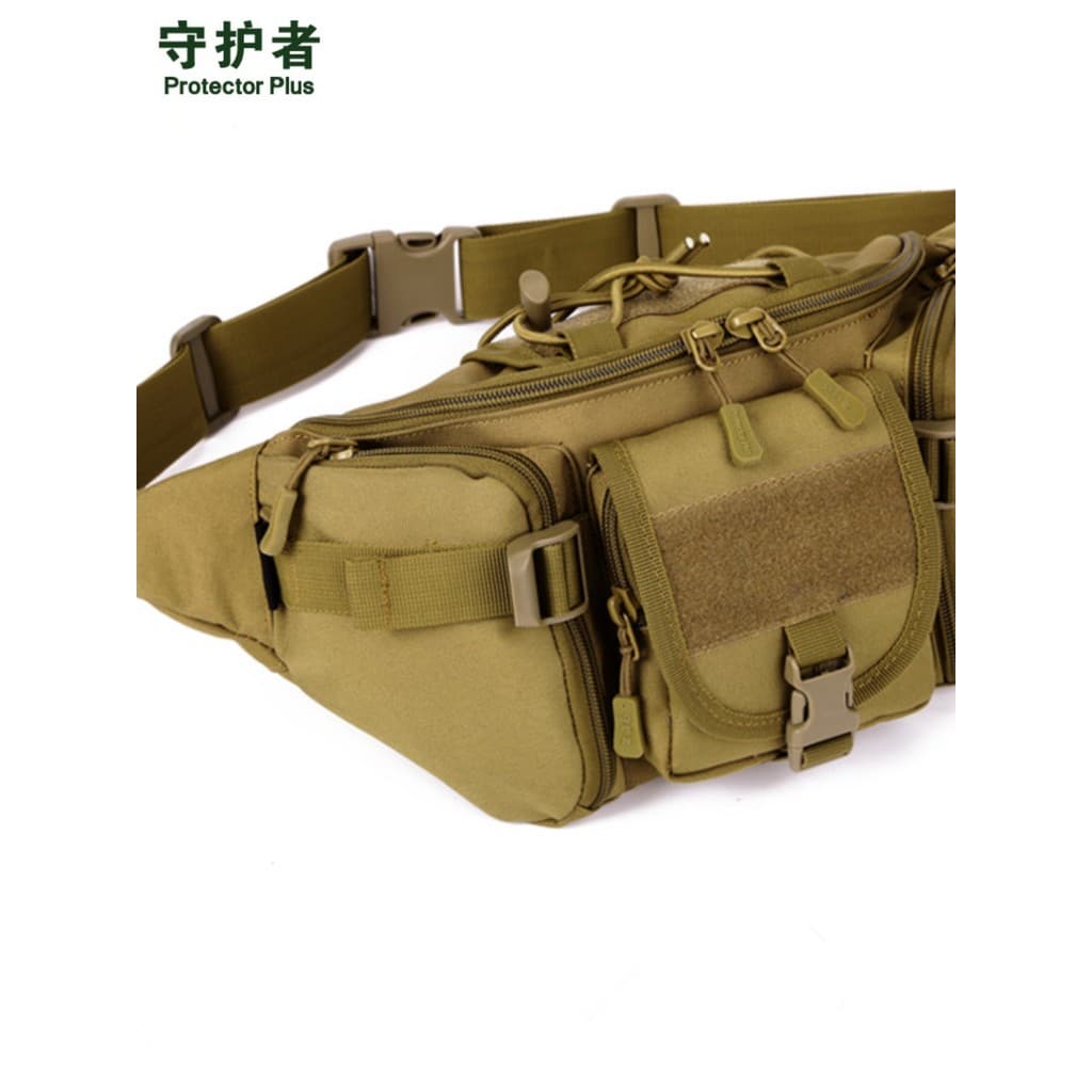 Guardian Ventilador Militar Ao Ar Livre Bolsa de Cintura Grande Ciclismo Bolsa de Cintura de Viagem Montanhismo Correndo