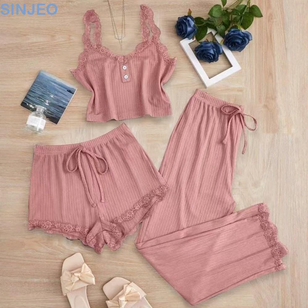 Desce Pijama Feminino De Renda , Espartilho Sem Mangas , Tops Curtos Slim Fit
