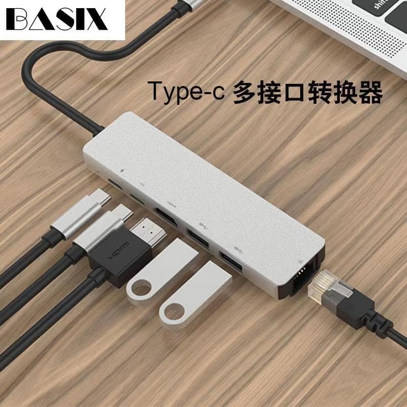 Estação de acoplamento tipo c adequada para adaptador Huawei mate hdmi projetor usb c conversor Apple mac