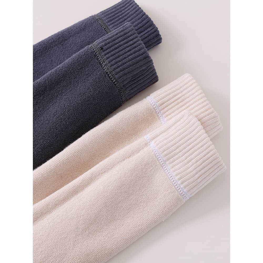 W inverno forro de lã engrossado crianças joelheiras Leggings longo tubo capa Terry quente perna capa meninos meninas so