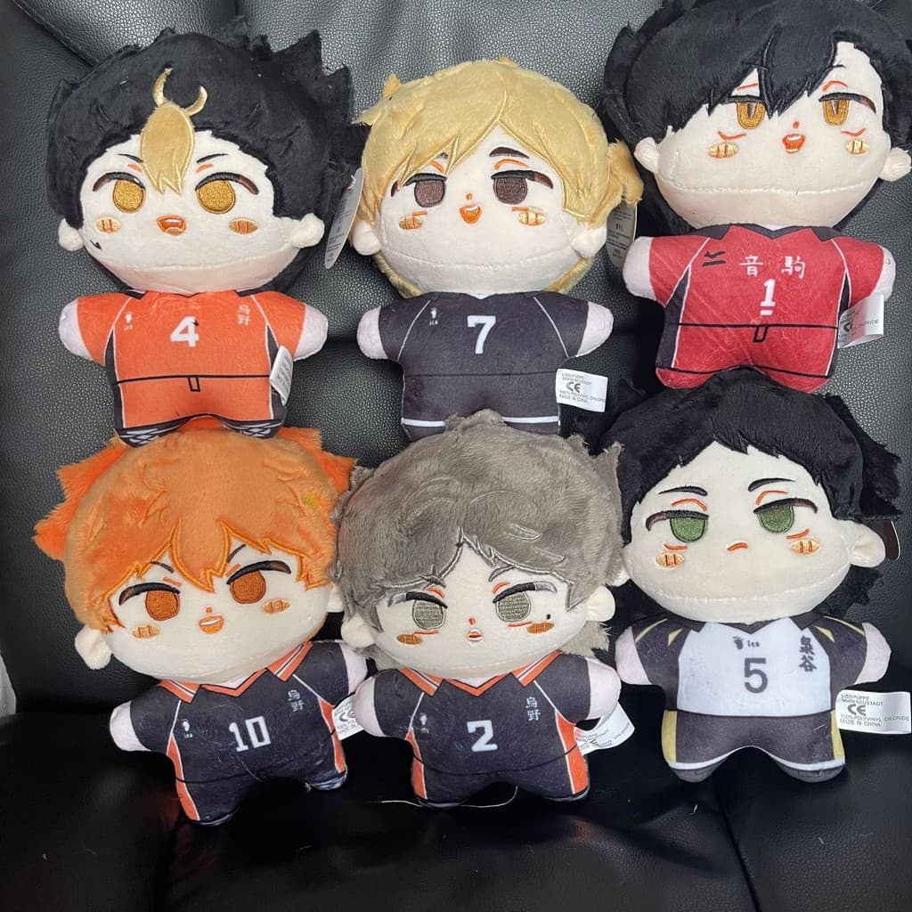 Anime Haikyuu De 20 Cm ! Hinata Shoyo Tobio Kageyama Yu Nishinoya Boneca De Algodão Estrela Do Mar Brinquedo De Pelúcia