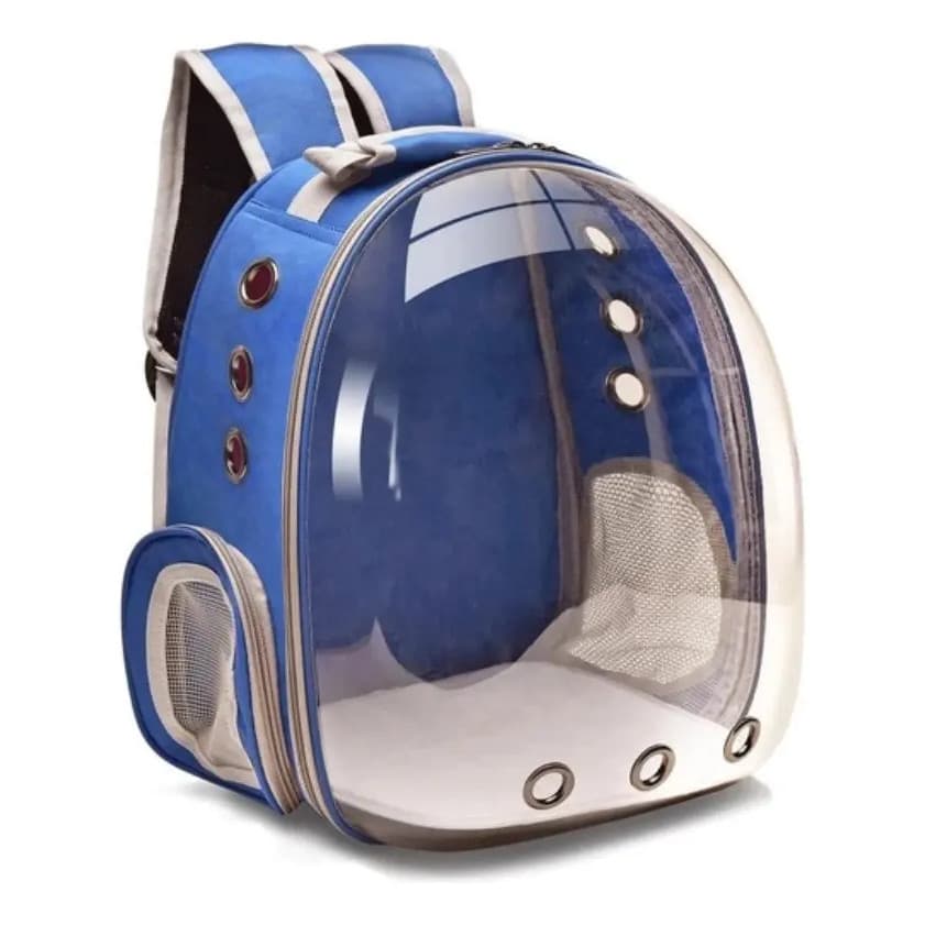 Mochila Pet Visão Panorâmico Astronauta Cães, Gatos E Aves