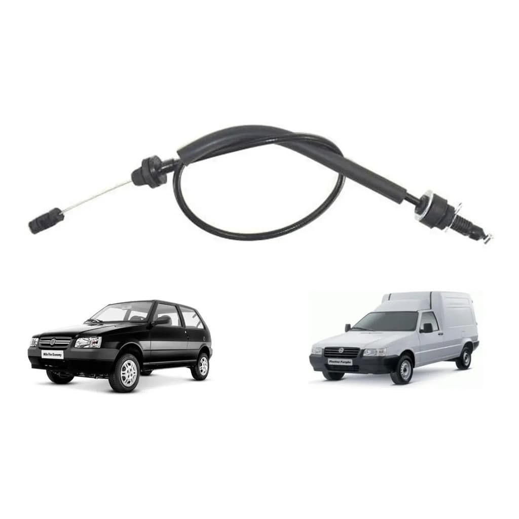 Cabo Acelerador Fiat Uno Fiorino Motor Fire 1.0 1.3 8v 2001 A 2013