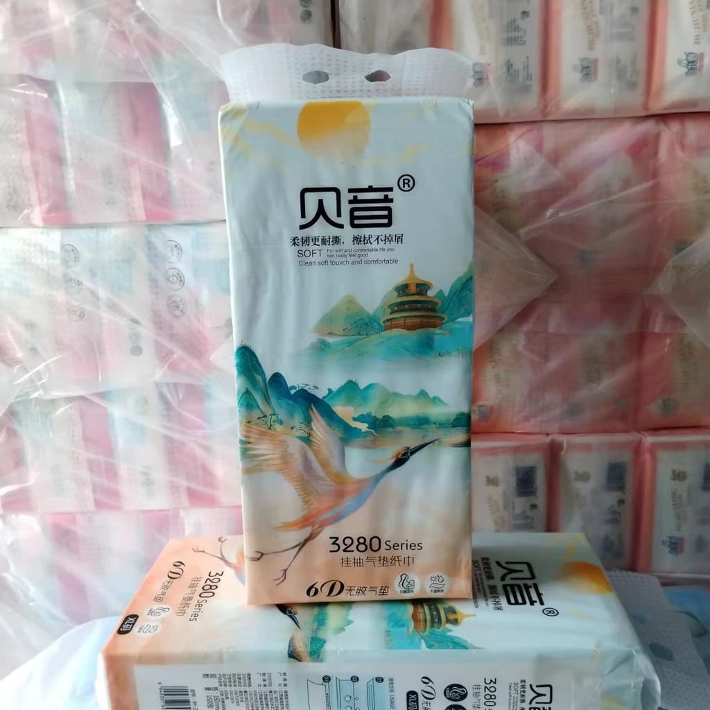 Código XL 1600 folhas inferior desenhar Bayin pendurado desenhar papel pendurado desenhar papel paisagem pintura toalete
