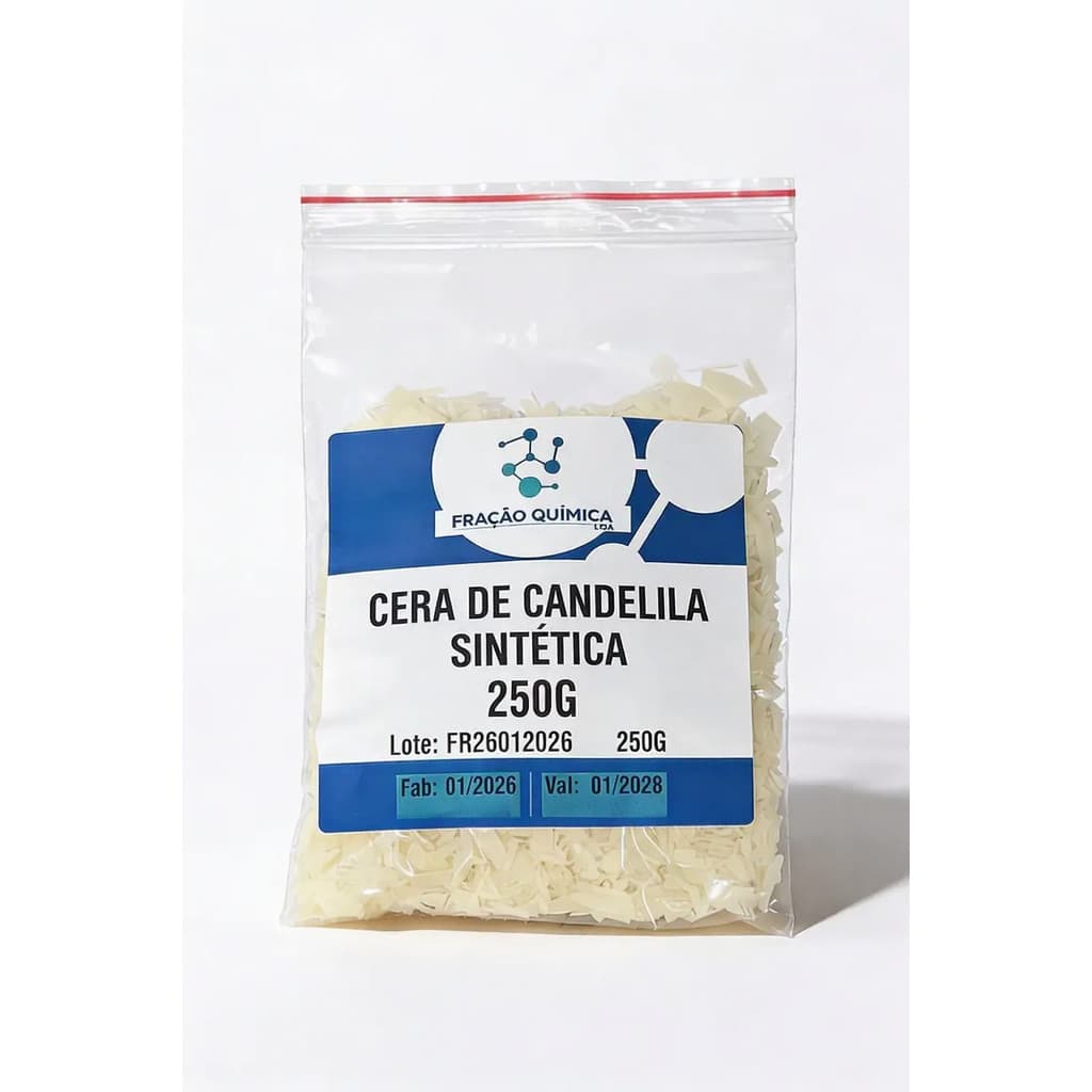 Cera de Candelila Sintética 250g Alta Qualidade Premium