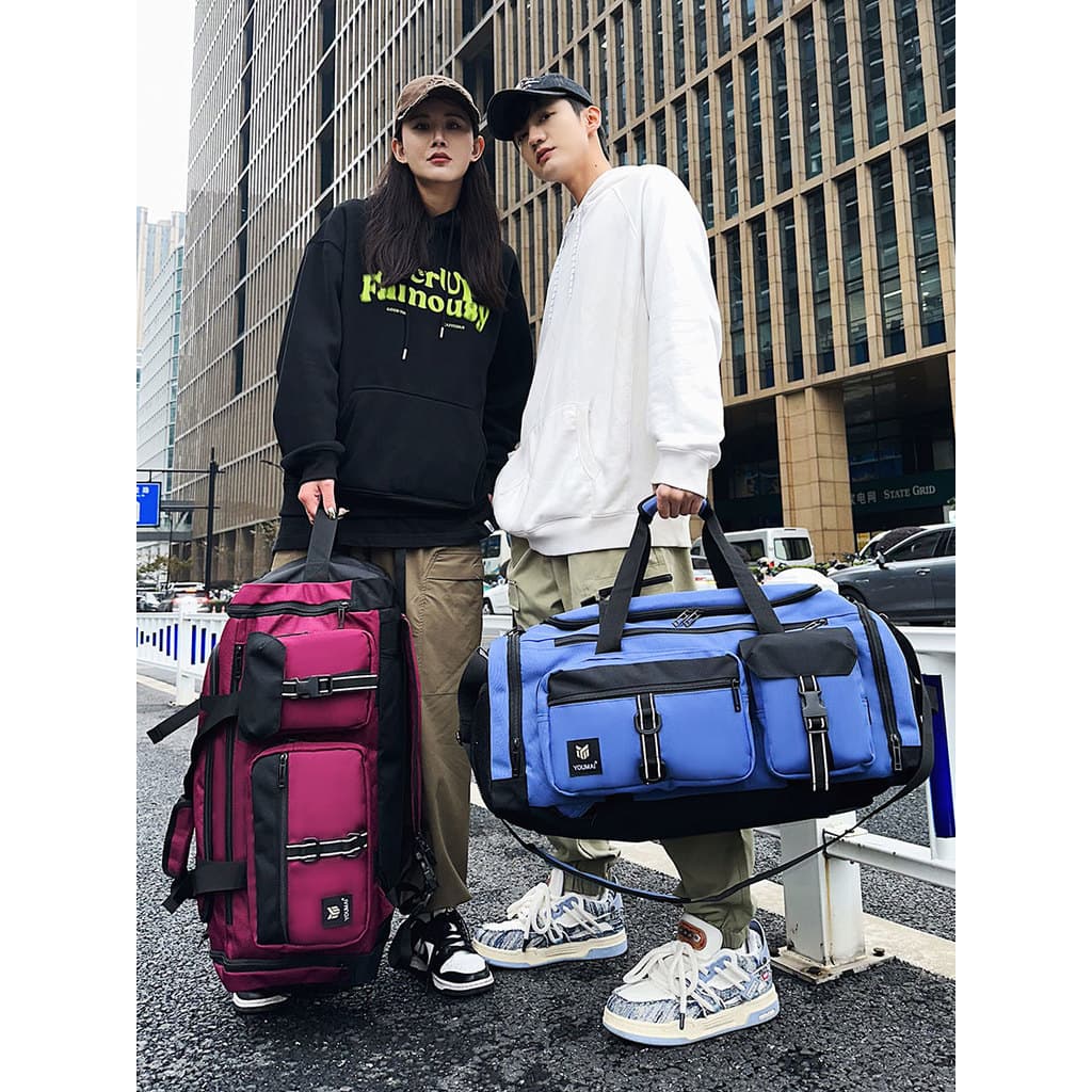 Bolsa de viagem de curta distância masculina mochila de grande capacidade bolsa de escalada mochila de ciclismo bolsa de