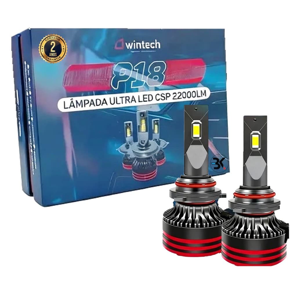 Lâmpada Ultra Led P18 22000 Mil Lu Wintech - Alta Qualidade
