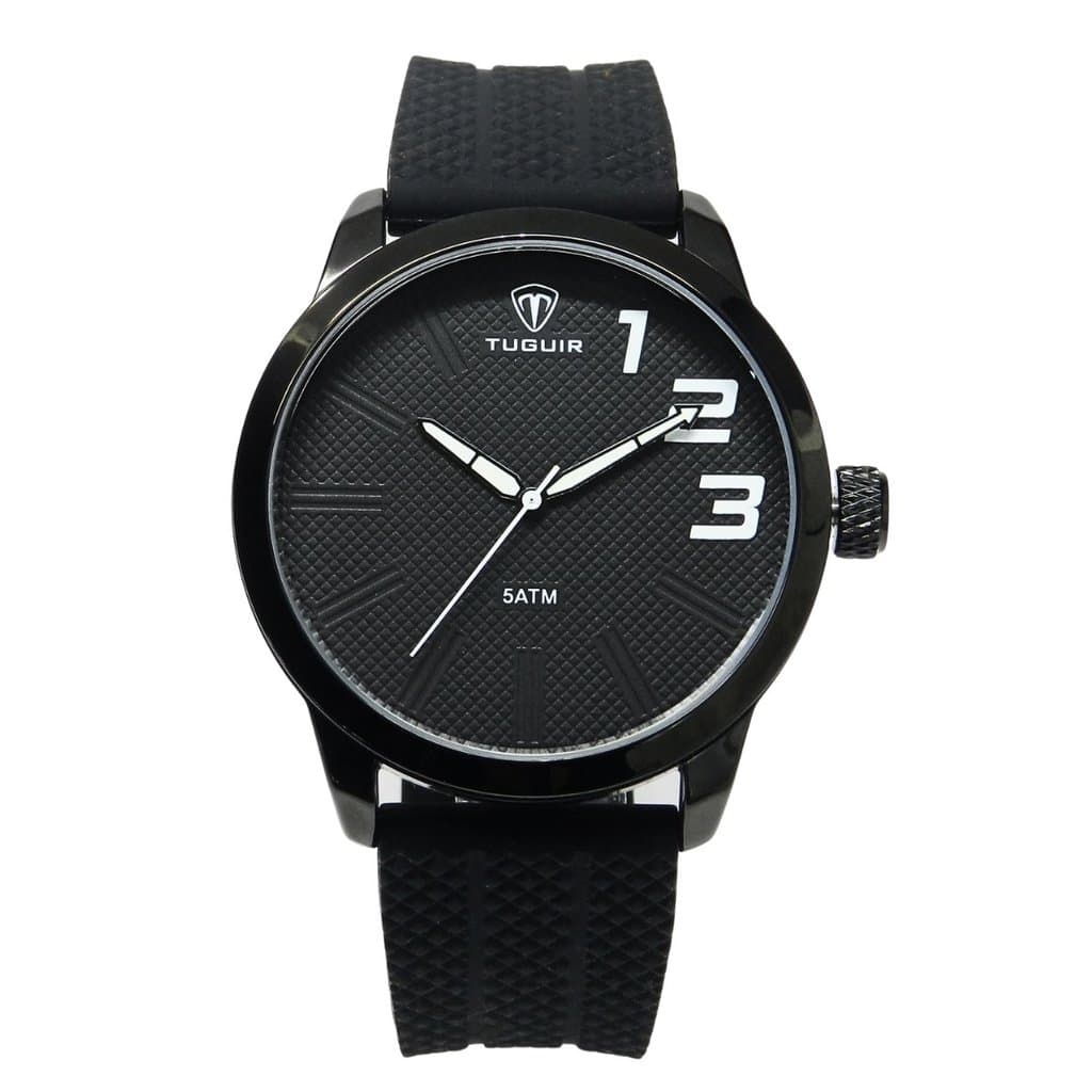 Relógio Masculino Tuguir Analógico TG224 Preto, 5ATM, VINTAGE, LUXUOSO, CHARMOSO, FASHION,